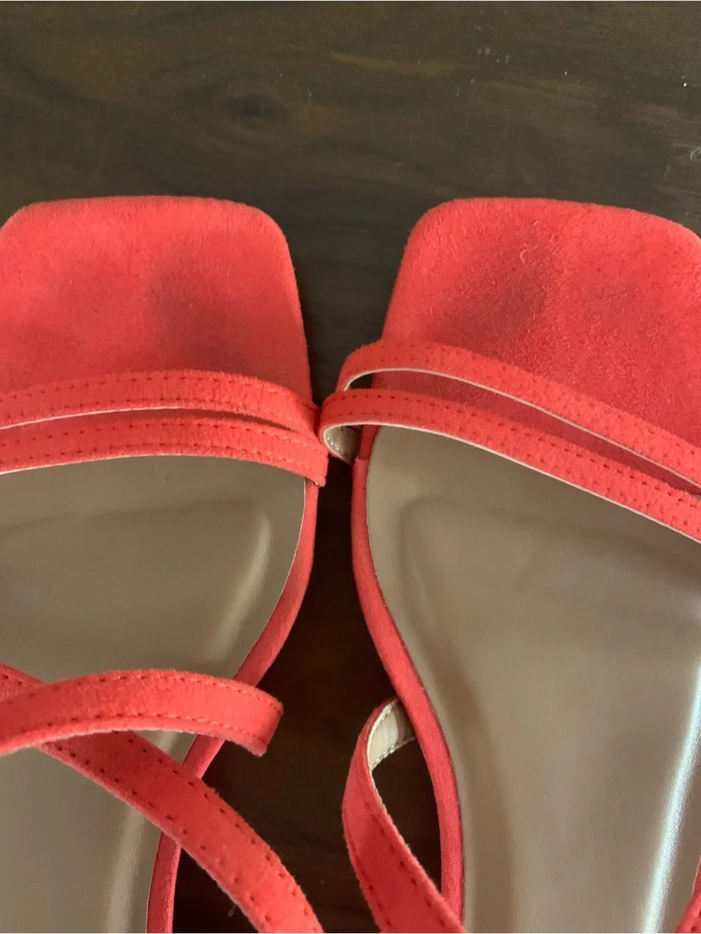 a new day Coral Strappy Square-Toe Heeled Sandals